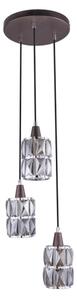 Globo 15761-3 - Lustră pe cablu de cristal WOLLI 3xE14/40W/230V