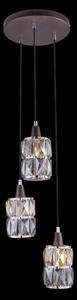 Globo 15761-3 - Lustră pe cablu de cristal WOLLI 3xE14/40W/230V