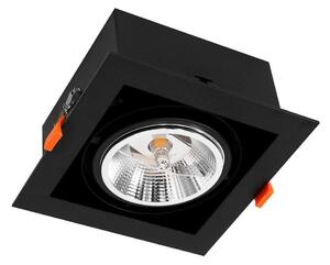 Lampă încastrată PLAZA AR111 1xGU10/12W/230V negru