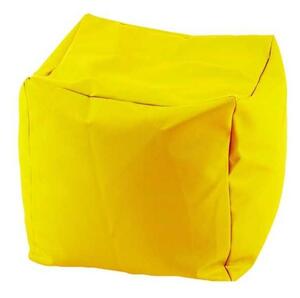 Taburet Cub XL, Material Impermeabil - Yellow Quince