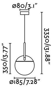 FARO 28375 - Lustră pe cablu MINE 1xE27/40W/230V