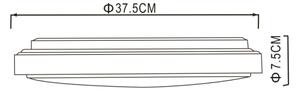 Globo 48408-24 - LED Plafonieră dimmabilă KALLE 1xLED/24W/230V