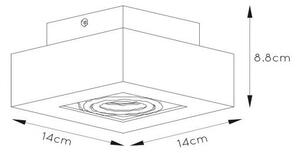 Spot LED Lucide 09119/06/31 XIRAX 1xGU10/5W/230V alb