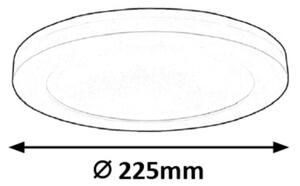 Plafonieră LED SONNET LED/18W/230V 23cm Rabalux 1489