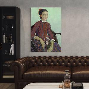 Tablou Canvas Premium LuxCanva® A1462, La Mousme , Galerie De Arta, Van Gogh, Artist, Celebritate, Opera, Room, Culori Vibrante