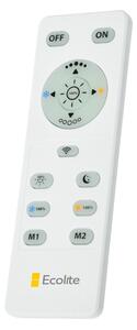 Plafonieră LED dimabilă Ecolite WZSD-25W/LED DIAMANT LED/25W/230V + telecomandă