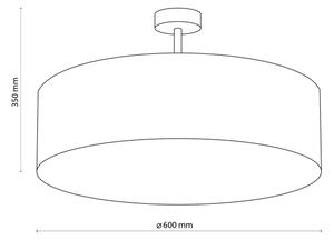 Lustr pe tijă FILIPPO 4xE27/60W/230V
