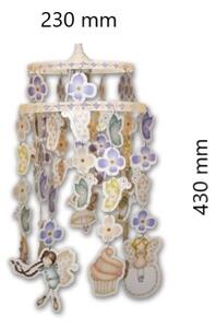 Decofun 70-114 - Abajur pentru copii HEIRLOOM E27 430x230 mm
