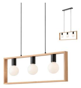 Redo 01-1665 - Lustră pe cablu TIMBER 3xE27/42W/230V