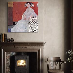 Tablou Canvas Premium LuxCanva® A1510, Fritza Riedler , Klimt, Artist, Opera, Pictura, Room, Culori Vibrante
