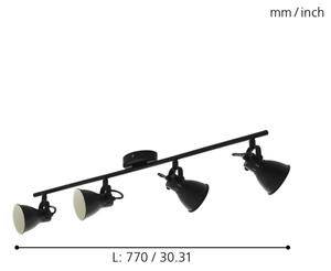 Eglo 98408 - Spot LED SERAS 4xLED/3,3W/230V