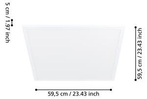 Eglo 98418 - Plafonieră LED SALOBRENA-M cu senzor LED/34W/230V