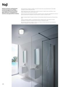 Redo 01-1454 - Plafonieră baie LED NAJI LED/18W/230V IP44