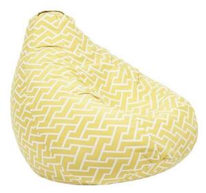 Fotoliu Nirvana Grande, Material Textil - Zippity Yellow