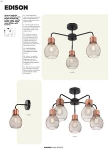 Redo 01-1575 - Aplică perete EDISON 1xE27/42W/230V