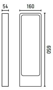 FARO 75520 - Lampă exterior LED DAS LED/5W/230V IP54