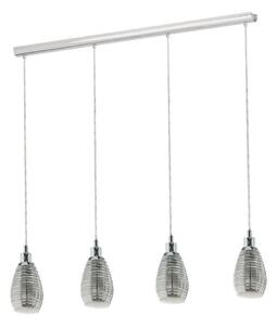 Eglo 39504 - Lustră pe cablu SIRACUSA 4xE27/60W/230V
