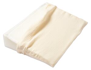 Perna antireflux Kidizi cu husa din muselina si topper antitranspiratie 3D Airflox 40x59 cm Kidizi