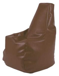 Fotoliu tip Scaun Sunlounger Junior, Material Piele ecologica - Chocolate