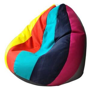 Fotoliu puf copii, Nirvana Light Pufrelax, Material Impermeabil - Mozaic