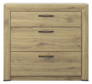 Comoda SAPORI, stejar navarra, PAL, 96x36x87 cm