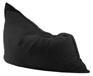 Fotoliu tip Perna Magic Pillow XXL, Material Textil - Black Velvet