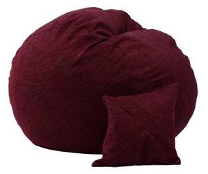 Set Fotoliu Matusalem cu Perna, Material Textil - Red Wine