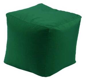 Taburet Cub, Material Impermeabil - Verde