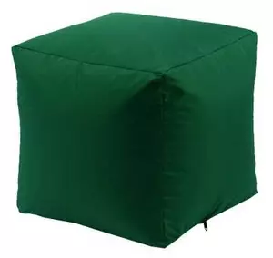 Taburet Cub, Material Impermeabil - Verde