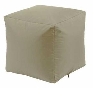 Taburet Cub XL, Material Impermeabil - Bej
