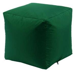 Taburet Cub XL, Material impermeabil - Verde