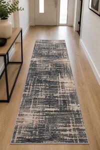 Traversa Hol, Model Anny 33015 891, Traversa Festonata, Latimea 95 cm, Gri 95 x 200