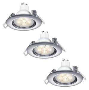 TRIO - SET 3x Lampă încastrată dimmabilă LED LED/5,5W/230V