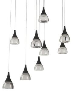 Azzardo AZ3143 - Lustră dimmabilă LED pe cablu DALMATIA 9xLED/5W/230V