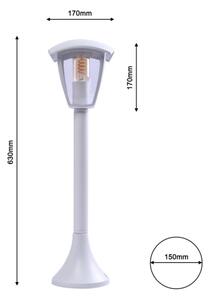 Lampă exterior FOX 1xE27/40W/230V IP44 alb