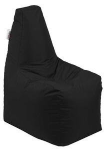 Fotoliu tip Scaun Sunlounger Junior, Material impermeabil - Negru