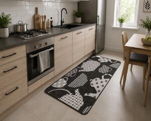 Covor Bucatarie, Flex 19056 80, Gri, Antiderapant 75x200 cm 67 x 120
