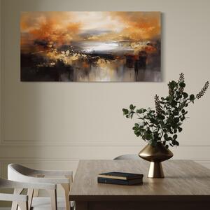 Tablou Canvas Premium LuxCanva® A1607, Infinit , Peisaj Abstract, Decorativ, Cosmos, Dormitor, Culori Vibrante
