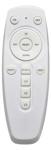 Plafonieră LED dimabilă cu telecomandă TRIESTE LED/52W/230V