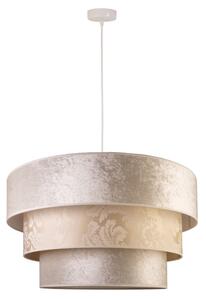 Lustră pe cablu Duolla LUNETA 1xE27/40W/230V d. 45 cm crem
