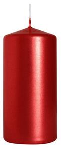 Lumanare tip stalp, rosu metalizat, SW50/100-230