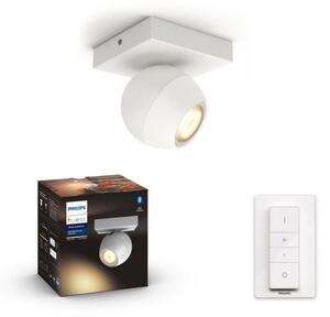 Spot LED dimabil Hue BUCKRAM 1xGU10/5W/230V Philips 50471/31/P6 + telecomandă