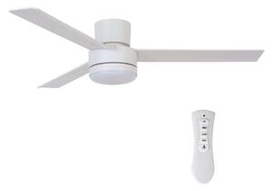 Ventilator LED de tavan BAYSIDE 213037 LAGOON GX53/17W/230V alb + telecomandă