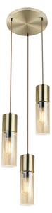 Globo 21000-3HM - Lustră pe cablu ANNIKA 3xE27/25W/230V