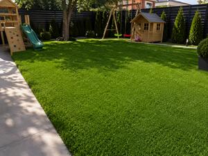 Gazon Artificial Crown, Fir 38 mm, Verde, pentru Grădină, Curte, Terasă și Piscină 1 metru, 10 metri