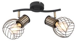 Globo 54013-2 - Lampă spot ARGUSTO 2xE27/40W/230V