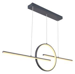 Globo 67121-50G - LED Lustră pe cablu dimmabilă BARRAL LED/50W/230V + Telecomandă