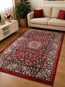 Covor Clasic Queen 07288, Model Oriental, Rosu 80x150