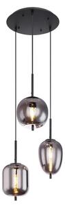 Globo 15345-3 - Lustră pe cablu BLACKY 3xE14/40W/230V