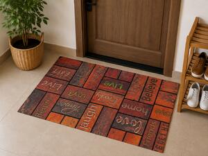 Covoras Intrare, Model 625 011, Dimensiunea 45x75 cm, Maro 45x75